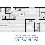 28x56 mobile home floorplan